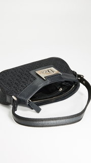What Goes Around Comes Around Dior Canvas Shoulder Bag