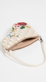 What Goes Around Comes Around Dior Flower Mini Saddle Bag