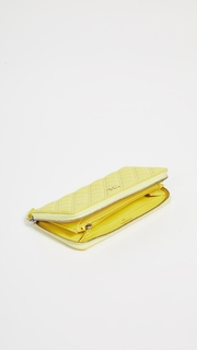 What Goes Around Comes Around Chanel Lambskin Classic Zip Wallet