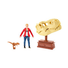 Игровой набор Jurassic World "Базовые фигурки" Мэйси и тиранозавр Рекс Mattel