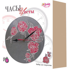 Набор для творчества Santa Lucia Часы "Цветы"