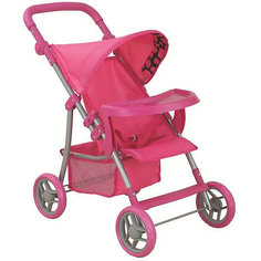 Коляска для кукол Buggy Boom "Skyna", розовая