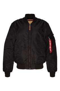 Черный бомбер MA-1 VF 59 Alpha Industries