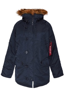Синяя парка с блеском N3B VF 59 Alpha Industries