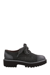 Черные комбинированные ботинки Pertini