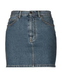 Джинсовая юбка Saint Laurent