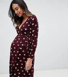 Платье с запахом New Look Maternity - Мульти