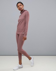 Персиковые леггинсы Nike Running Epic Luxe - Бежевый