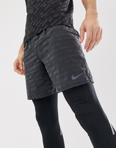Черные шорты Nike Running Just Do It 929808-010 - Черный
