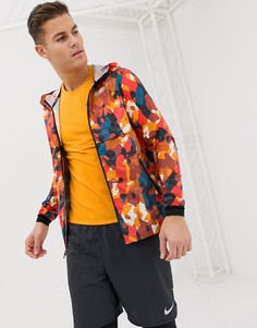 Оранжевая куртка со светоотражающей отделкой Nike Running Just Do It AH5987-634 - Оранжевый