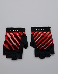 Черные спортивные перчатки без пальцев ASOS 4505 - Черный