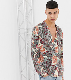 Рубашка с запахом Reclaimed Vintage Inspired - Мульти