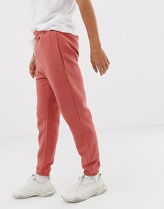 Узкие розовые джоггеры Pull&Bear - Розовый