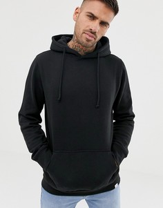 Черный худи Pull&Bear - Черный