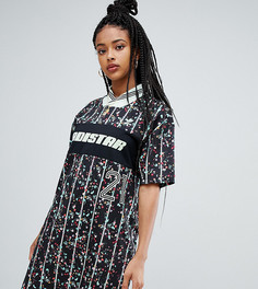 Платье-футболка с цветочным принтом adidas Originals - Мульти