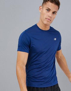 Синяя футболка New Balance Running Accelerate - Синий