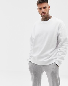 Белый oversize-свитшот ASOS DESIGN - Белый