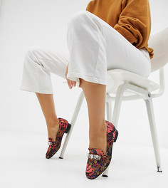 Декорированные лоферы для широкой стопы ASOS DESIGN Vision - Мульти