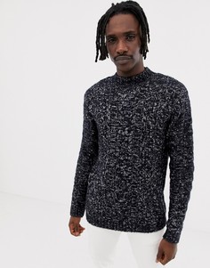 Черный джемпер крупной вязки ASOS DESIGN - Черный