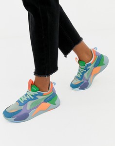 Сине-зеленые кроссовки Puma Rs-X Toys - Зеленый
