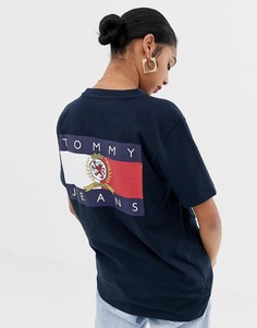 Футболка с логотипом Tommy Jeans - Синий