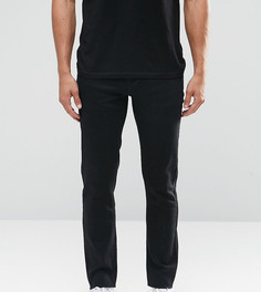 Черные зауженные джинсы с необработанной кромкой Always Rare - Черный