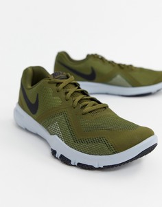Кроссовки цвета хаки Nike Training 924204-300 - Зеленый