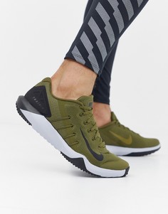 Кроссовки цвета хаки Nike Training retaliation 2 aa7063-300 - Зеленый