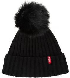 Комплект из шапки и шарфа черного цвета Levis®