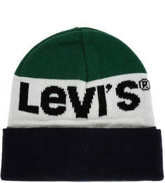 Шапка мелкой вязки с отворотом Levis®