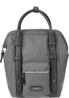 Текстильная сумка-рюкзак серого цвета Picard
