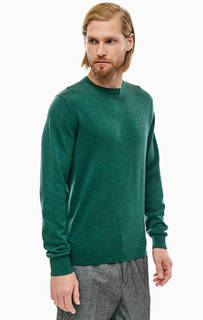 Джемпер зеленого цвета с содержанием шелка Tommy Hilfiger