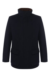 Утепленная куртка из кашемира на молнии с капюшоном Loro Piana