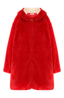 Пальто с декоративным капюшоном Dolce & Gabbana
