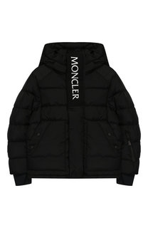 Куртка на молнии с капюшоном Moncler Enfant