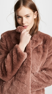 BB Dakota Love You Furever Faux Fur Coat