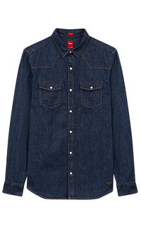 Джинсовая рубашка