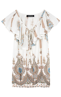 Блузка с воланами La Reine Blanche