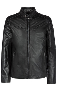 Кожаная куртка на молнии Urban Fashion for men