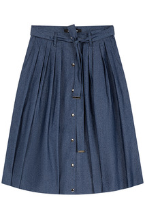 Расклешенная юбка с поясом La Reine Blanche