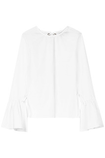 Блузка со шнуровкой на спинке La Reine Blanche
