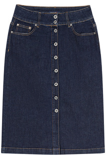 Синяя джинсовая юбка Mossmore