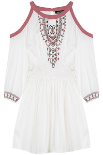 Платье с открытыми плечами La Reine Blanche