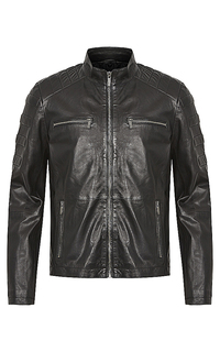 Мужская кожаная куртка Urban Fashion for men
