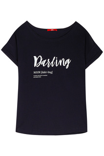 Футболка с принтом