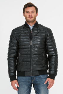 Стеганая кожаная куртка Urban Fashion for men