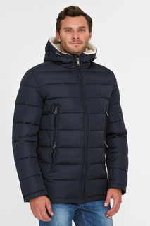 Стеганая куртка с отделкой меховой тканью Urban Fashion for men