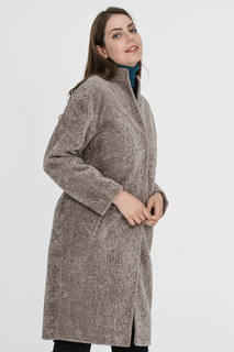 Шуба из вязаной овчины Virtuale Fur Collection