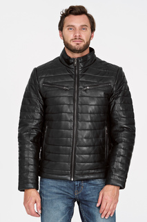 Утепленная кожаная куртка Urban Fashion for men