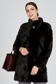 Черная норковая шуба Flaumfeder